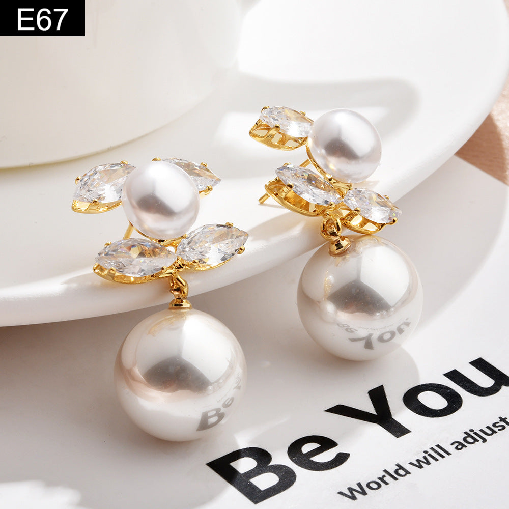 Matinee Pearl Earring - E67