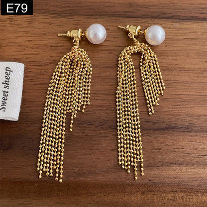 Gatsby Fringe Earring - E79