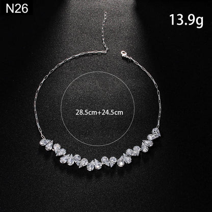 Dewdrop Arc Necklace - N26