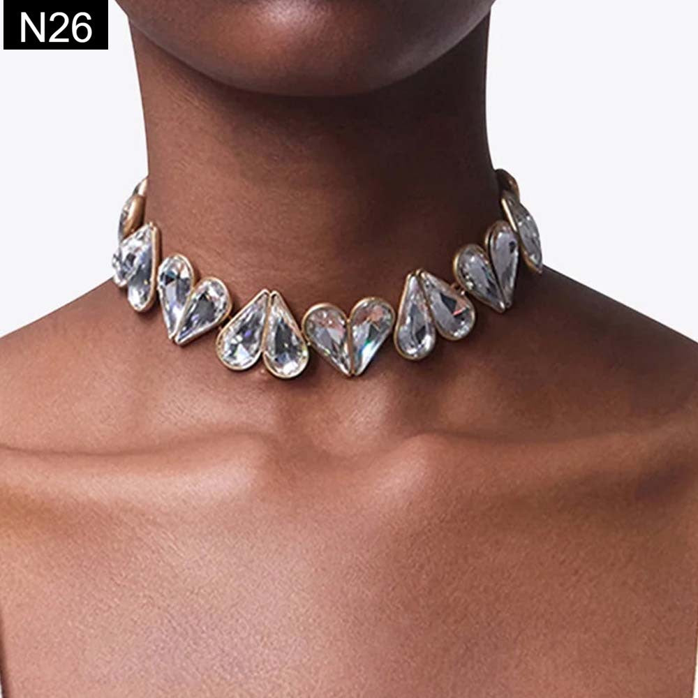 Dewdrop Arc Necklace - N26