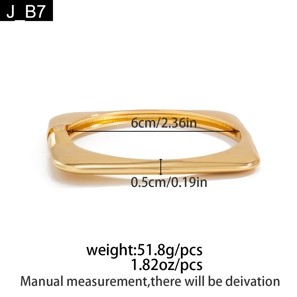 Modernist Quad Bracelet - B7