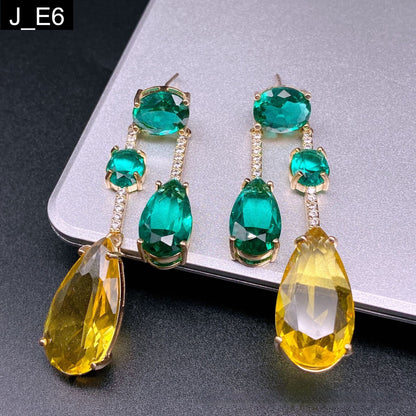 Oasis Cascade Drop Earring - E6
