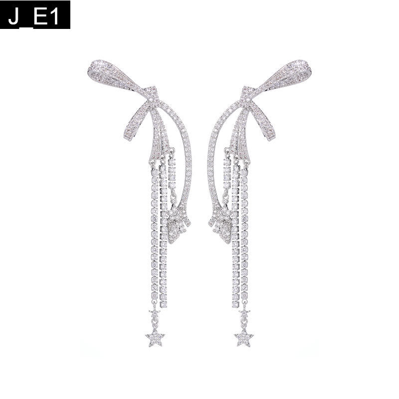 Comet Tail Earring - E1
