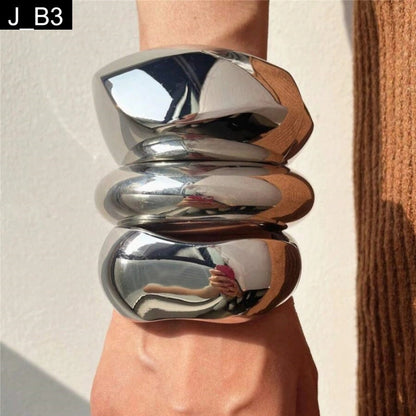 Mercury Ripple Bracelet Stack - B3