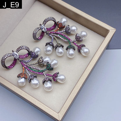 Baroque Bouquet Earring - E9