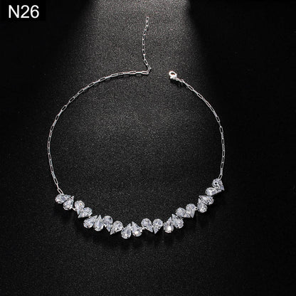 Dewdrop Arc Necklace - N26