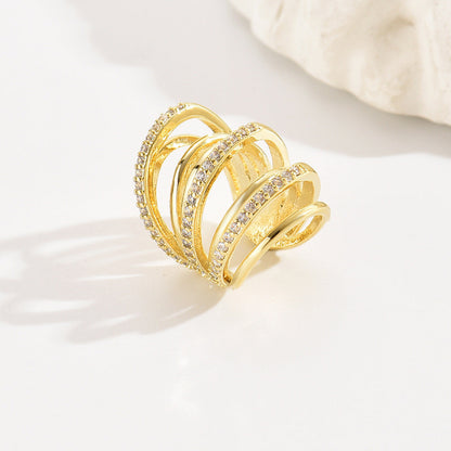 Radiant Rib Earcuff