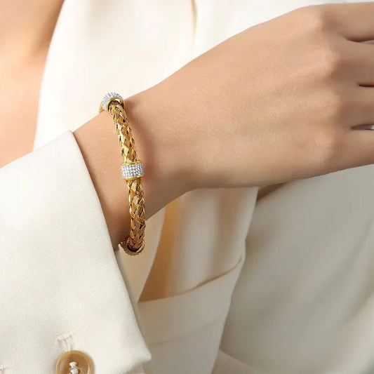 Woven Radiance Cuff