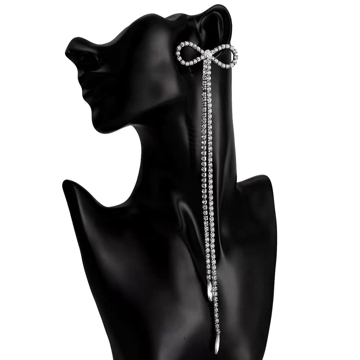 Ribbon Cascade Earring