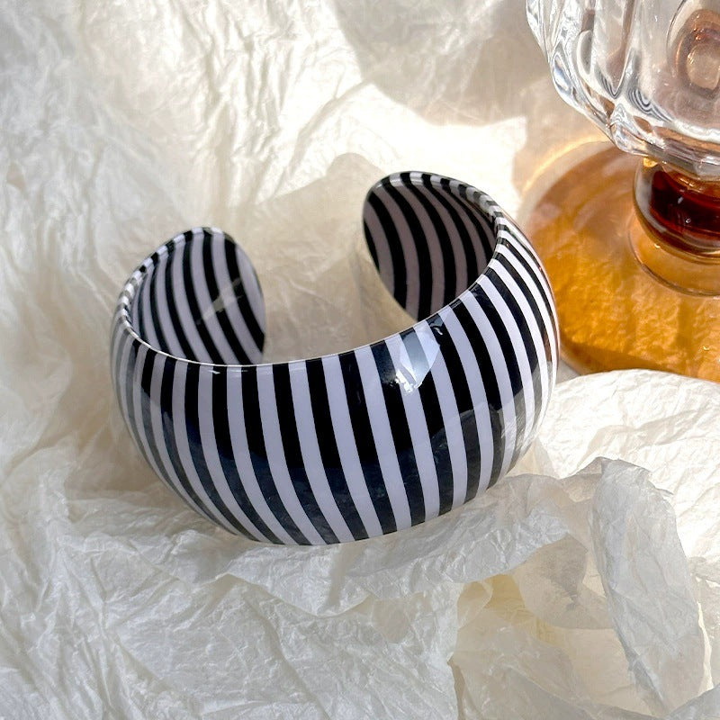 Zebra Wave Bracelet