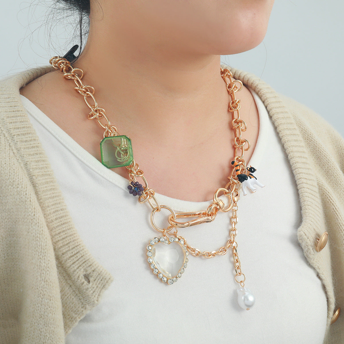Eclectic Chain Necklace - N16